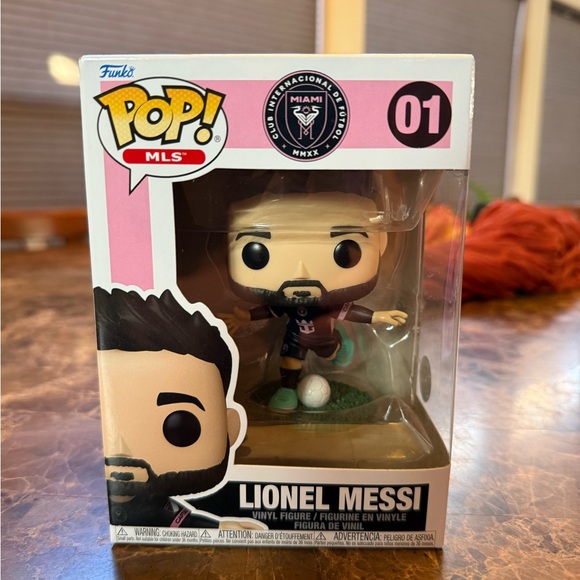 Funko Pop! Full Set Inter Miami Vinyl Figures - Picture 2 of 7